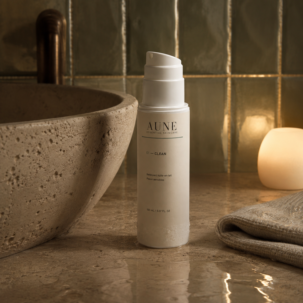 01 — CLEAN | Nettoyant huile-en-lait