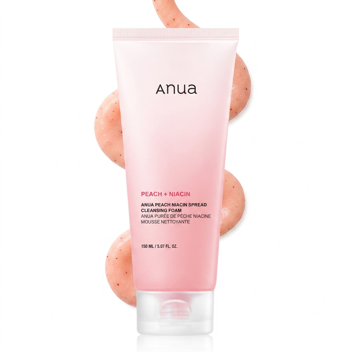Peach Niacin Spread Cleansing Foam — Mousse nettoyante · 150 ml