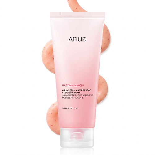 Peach Niacin Spread Cleansing Foam — Mousse nettoyante · 150 ml