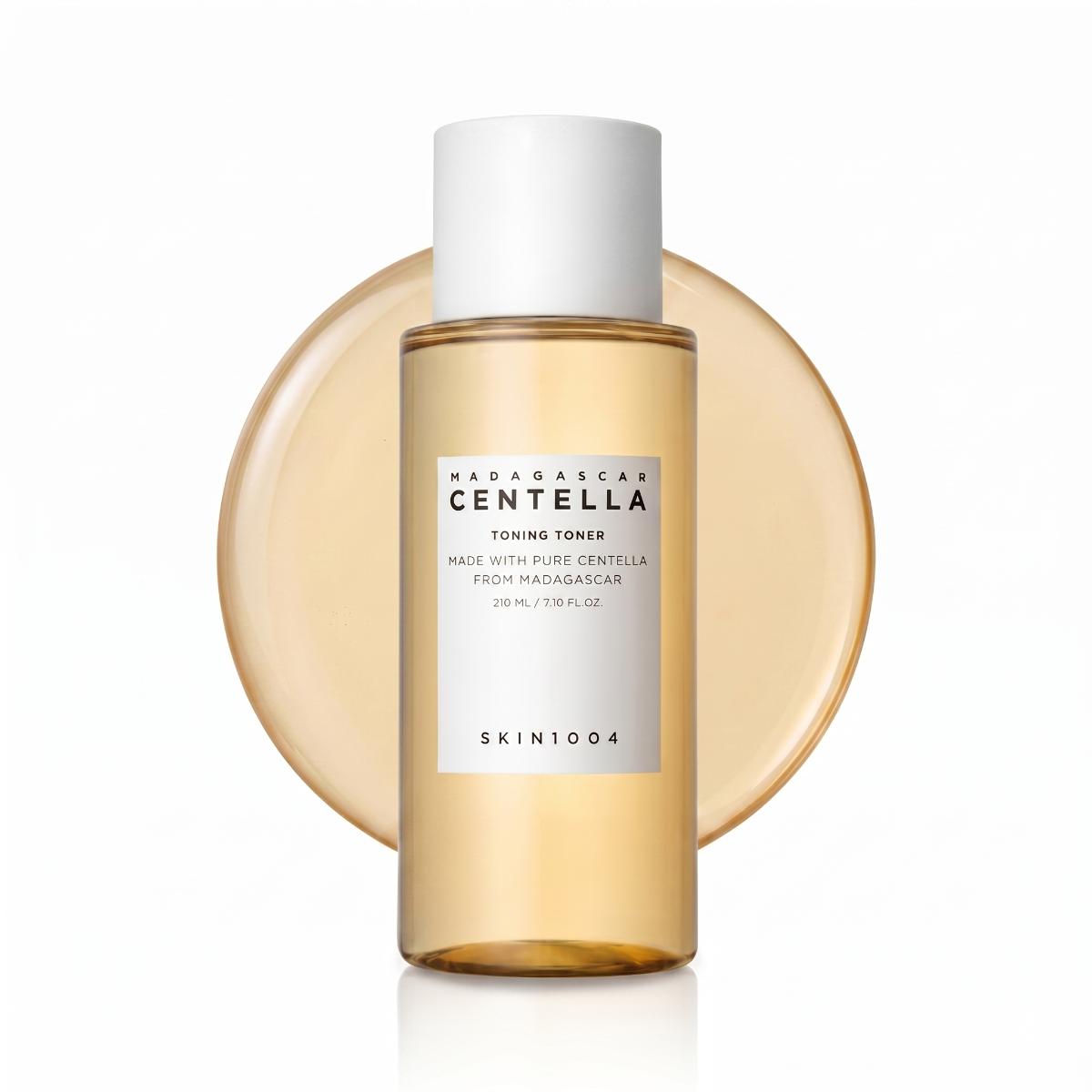Madagascar Centella Toning Toner — Lotion tonique exfoliante douce · 210 ml