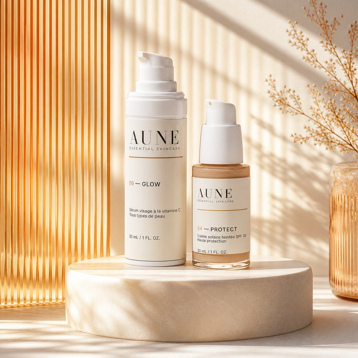 DUO ÉCLAT DU MATIN — GLOW + PROTECT