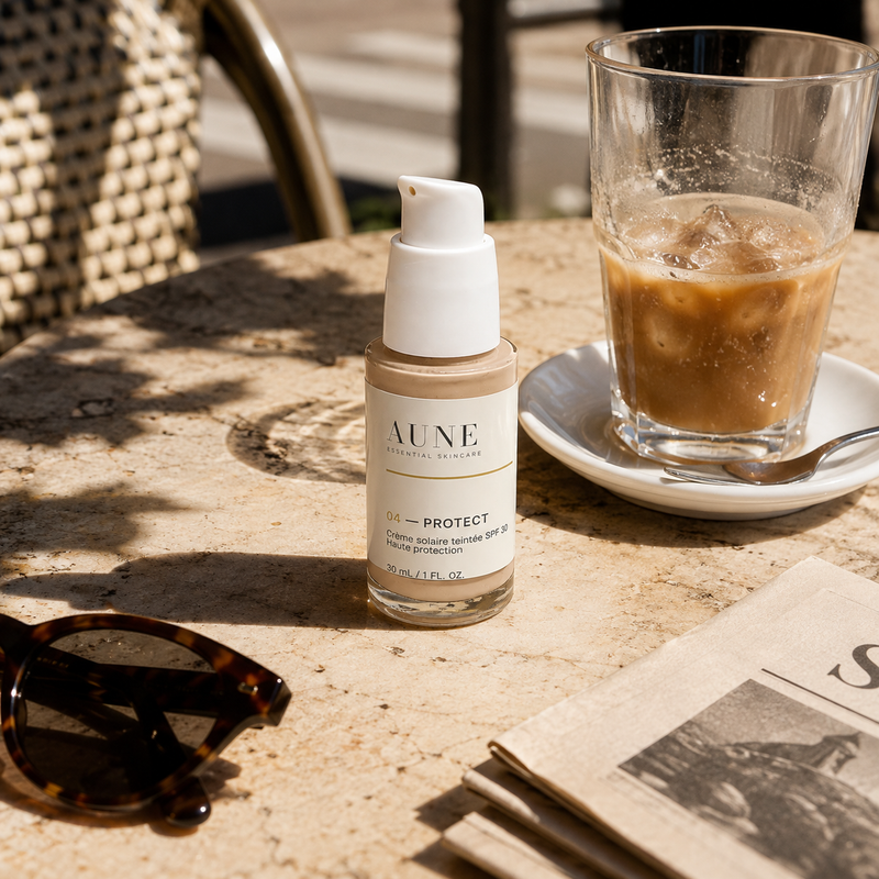 04 — PROTECT | Crème solaire teintée SPF30