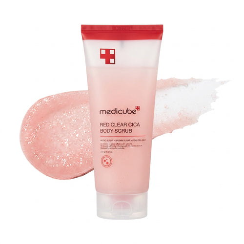 Red Clear Cica Body Scrub — Gommage corps · 270 g