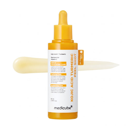 Kojic Acid Turmeric Peel Shot — Soin exfoliant éclat à rincer · 80 ml