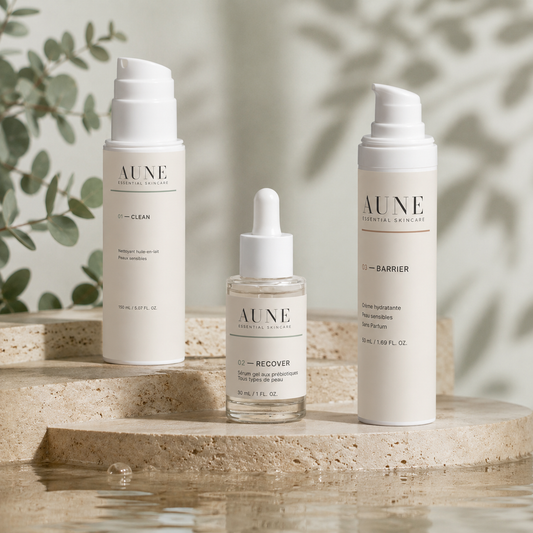 ROUTINE ESSENTIELLE — CLEAN + RECOVER + BARRIER