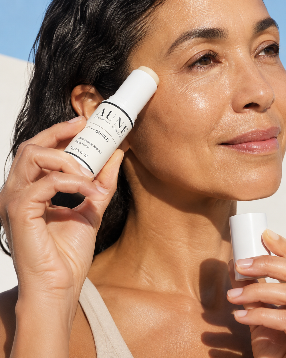 07 — SHIELD | Stick solaire SPF50 sans teinte