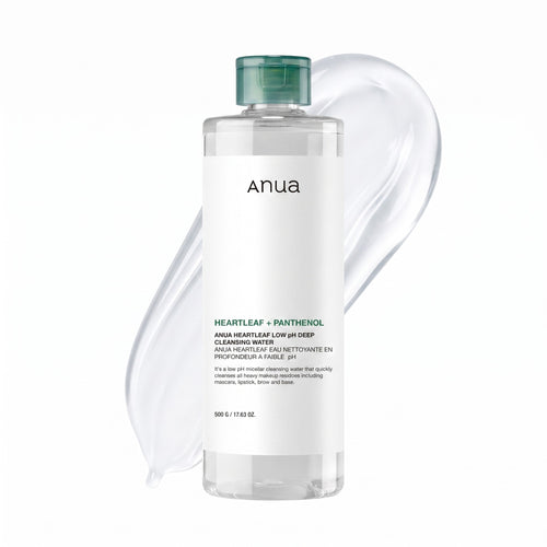 Heartleaf Low pH Deep Cleansing Water — Eau démaquillante · 500 g