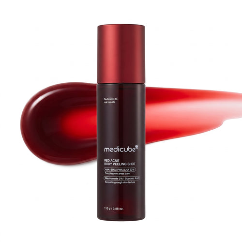 Red Acne Body Peeling Shot — Soin exfoliant corps · 110 g