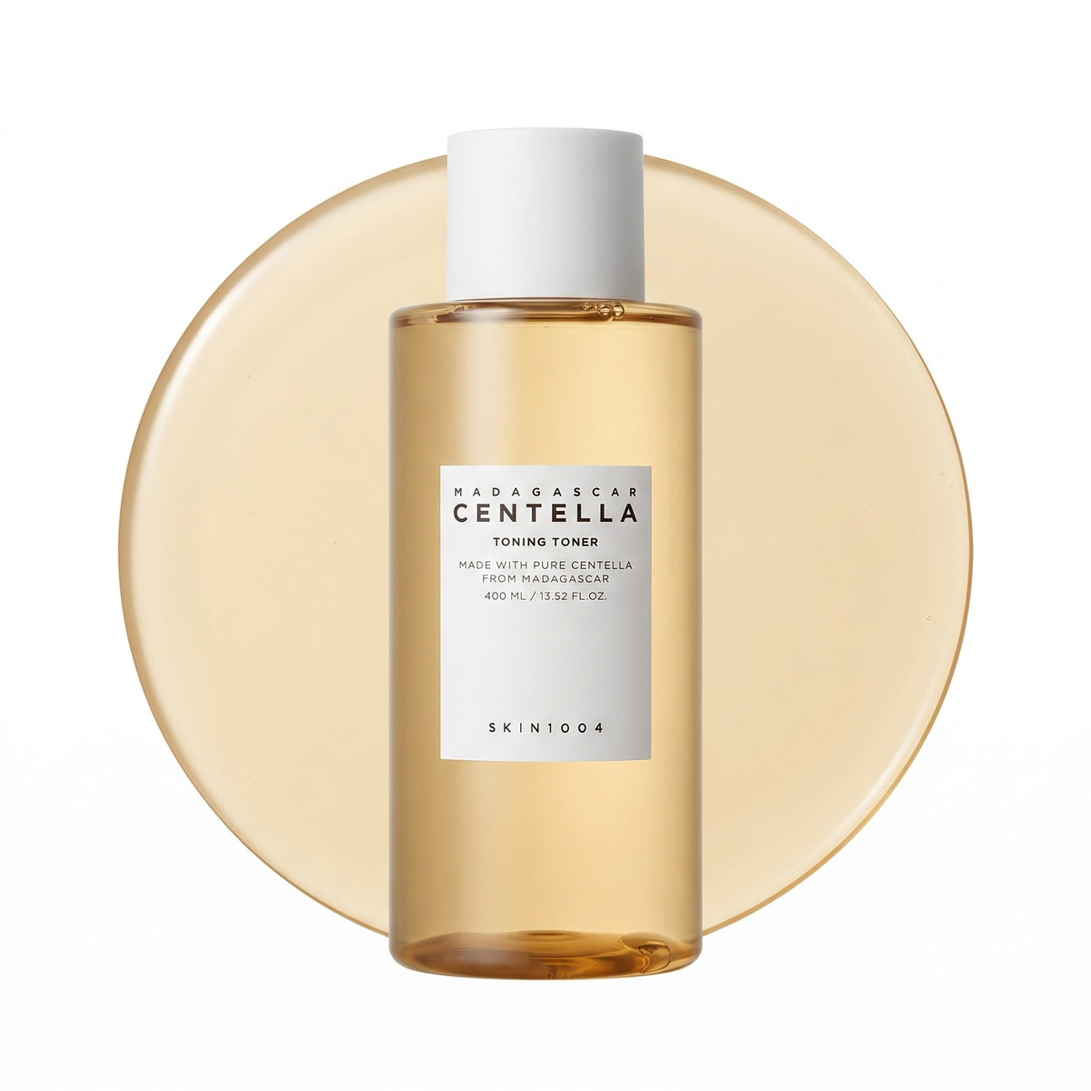 Madagascar Centella Toning Toner — Lotion tonique exfoliante douce · 400 ml