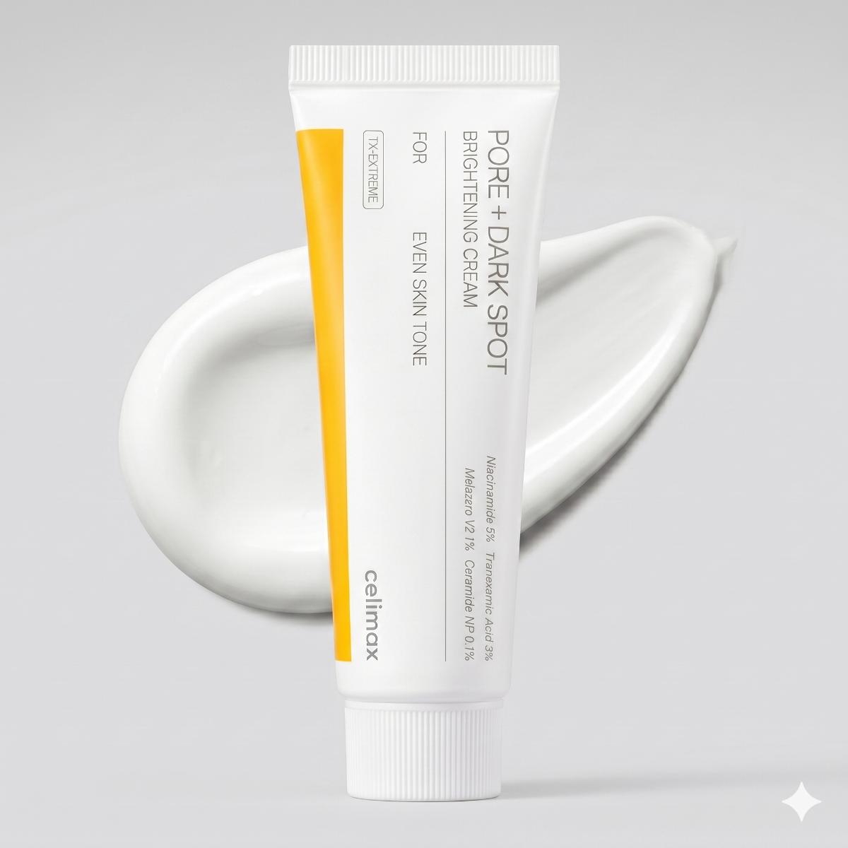 Celimax TXA Pore Blemish Brightening Cream — Crème éclat à l'acide tranexamique · 35 ml