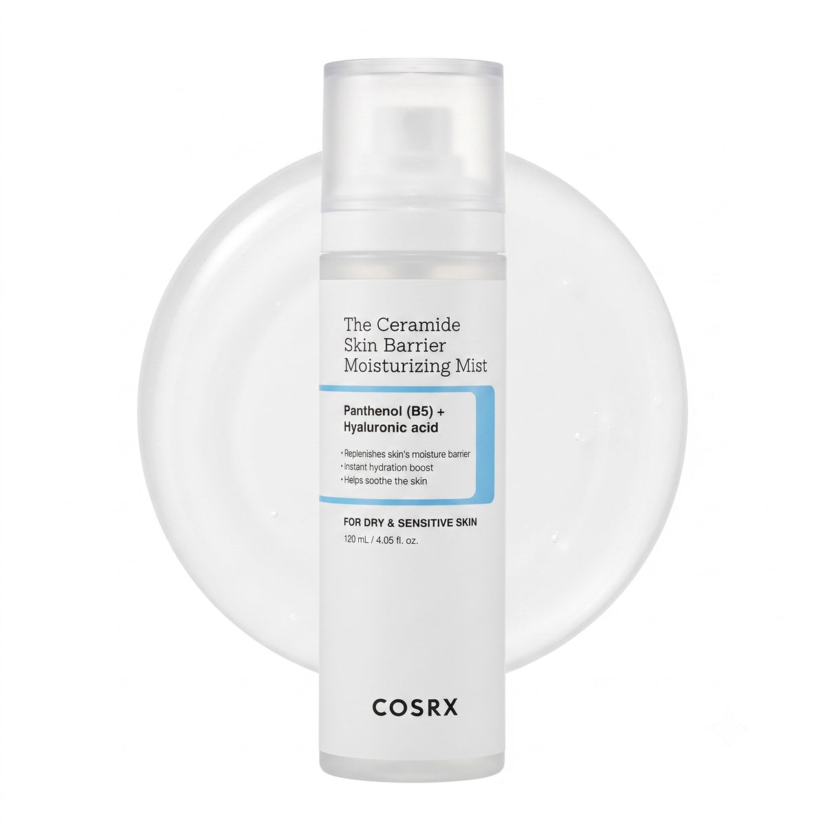 The Ceramide Skin Barrier Moisturizing Mist — Brume hydratante céramides · 120 ml