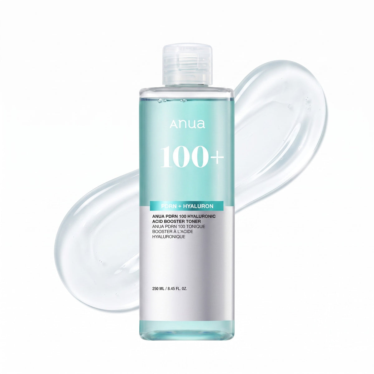 PDRN 100 Hyaluronic Acid Booster Toner — Lotion tonique hydratante · 250 ml