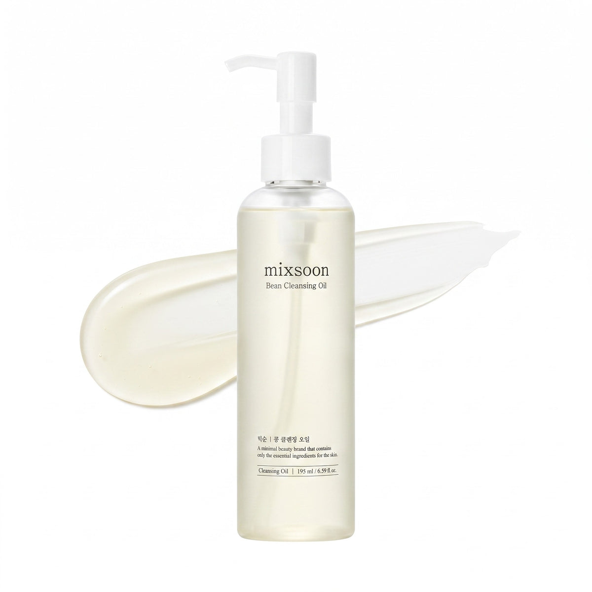 Mixsoon Bean Cleansing Oil — Huile démaquillante au soja · 195 ml