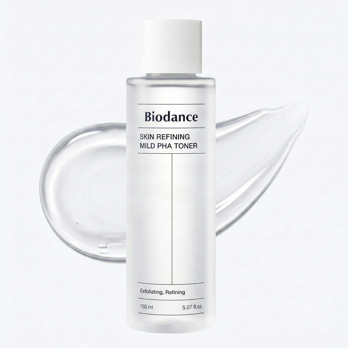 Biodance Skin Refining Mild PHA Toner — Lotion exfoliante douce · 150 ml