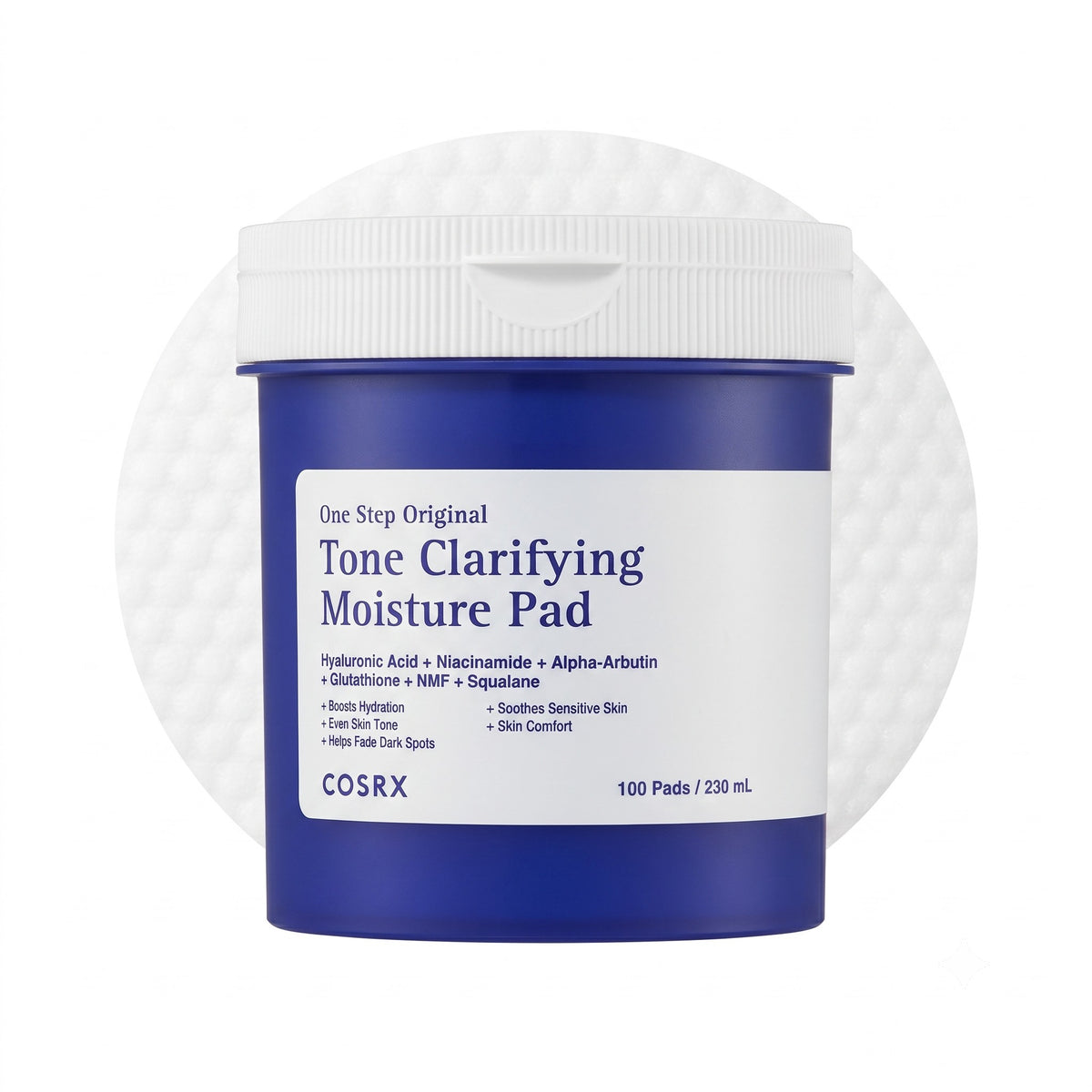 One Step Original Tone Clarifying Moisture Pad — Pads éclat hydratants · 100 pads