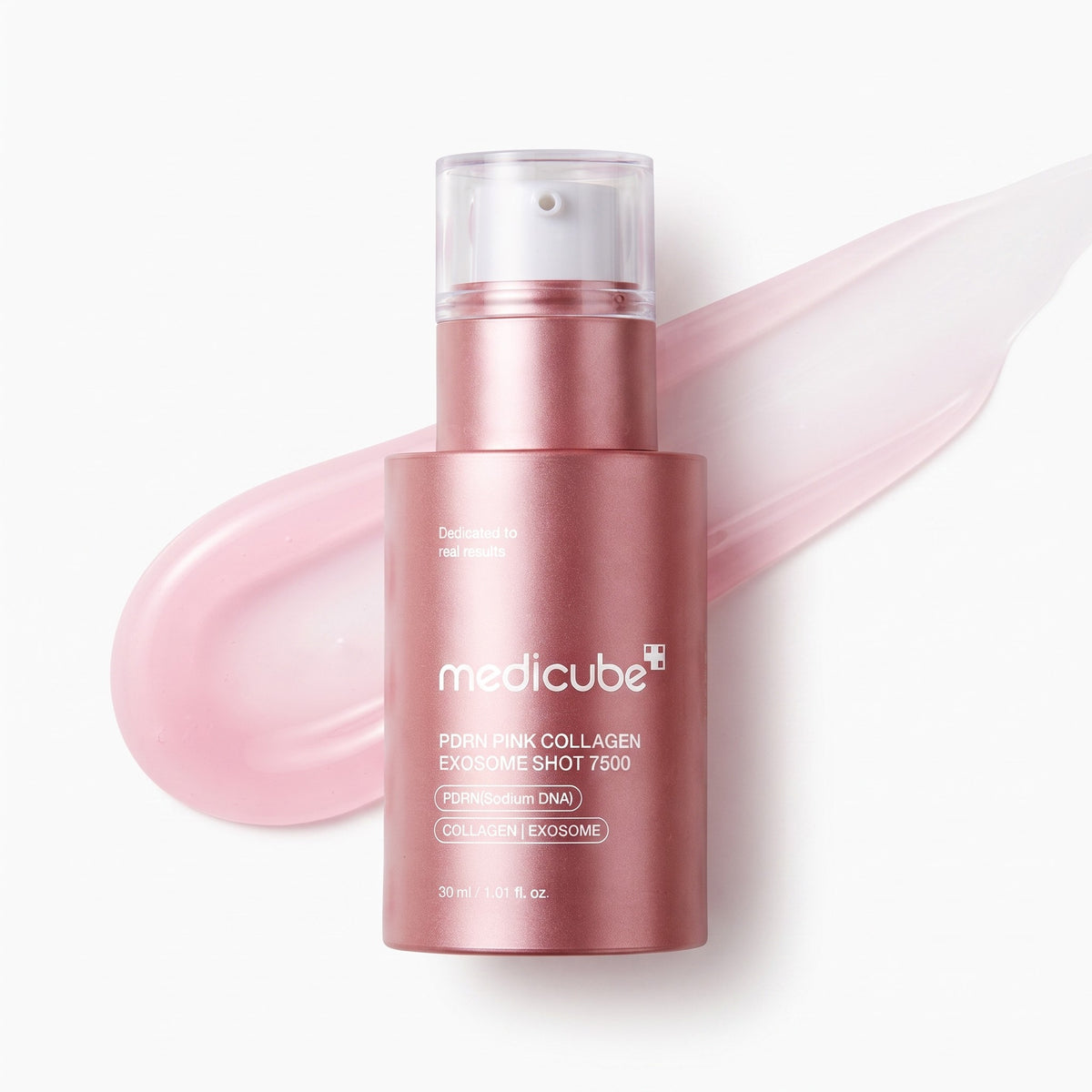 PDRN Pink Collagen Exosome Shot 7500 — Ampoule spicules fermeté · 30 ml