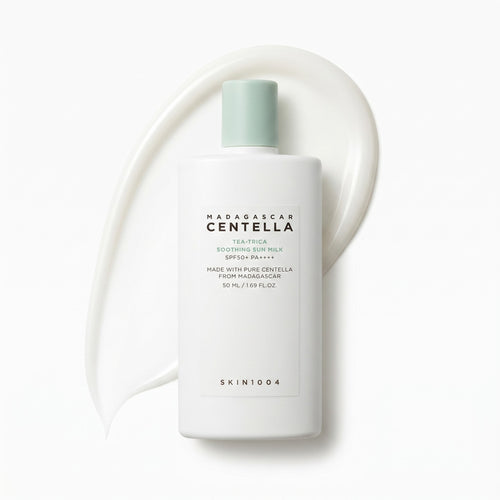 Madagascar Centella Tea-Trica Soothing Sun Milk — Lait solaire apaisant SPF50+ · 50 ml