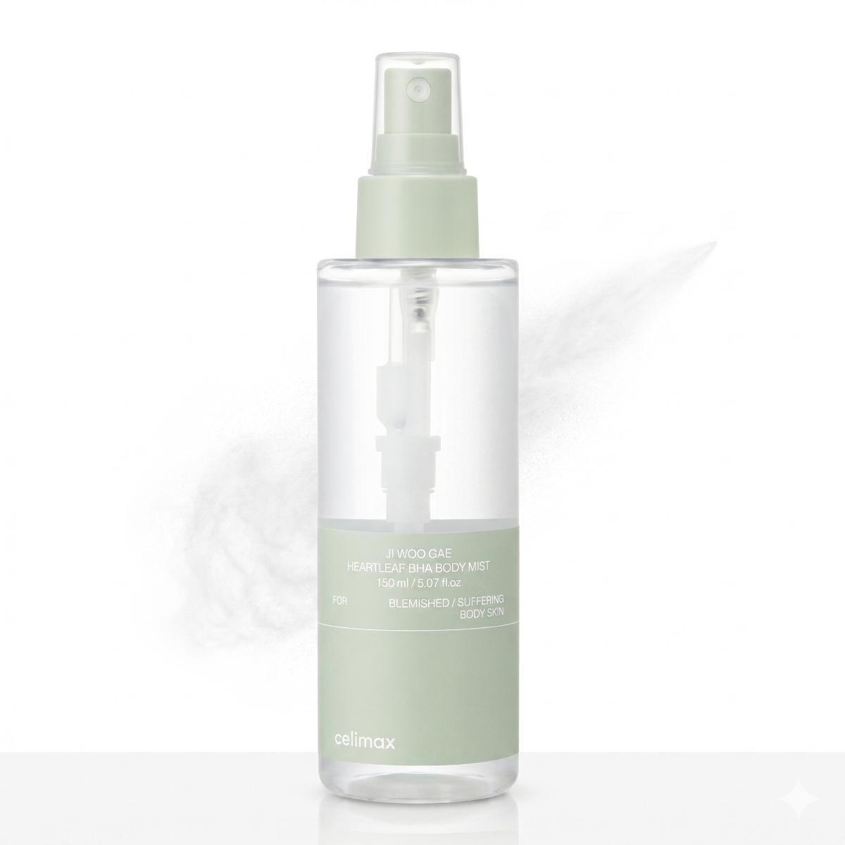 Celimax Heartleaf BHA Body Mist — Brume corps au BHA · 150 ml