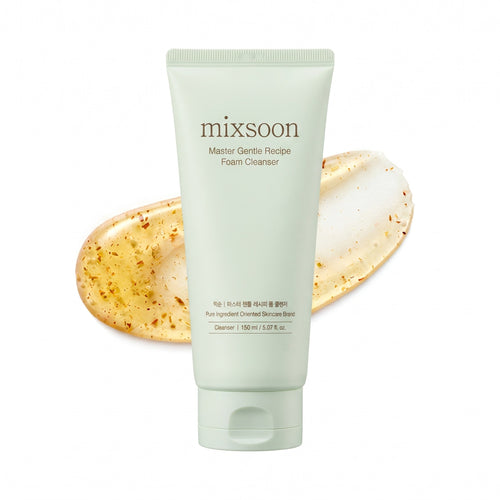 Mixsoon Master Gentle Recipe Foam Cleanser — Nettoyant moussant doux · 150 ml