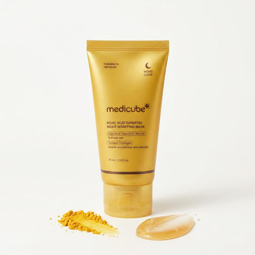 Kojic Acid Turmeric Night Wrapping Mask — Masque de nuit éclat · 75 ml