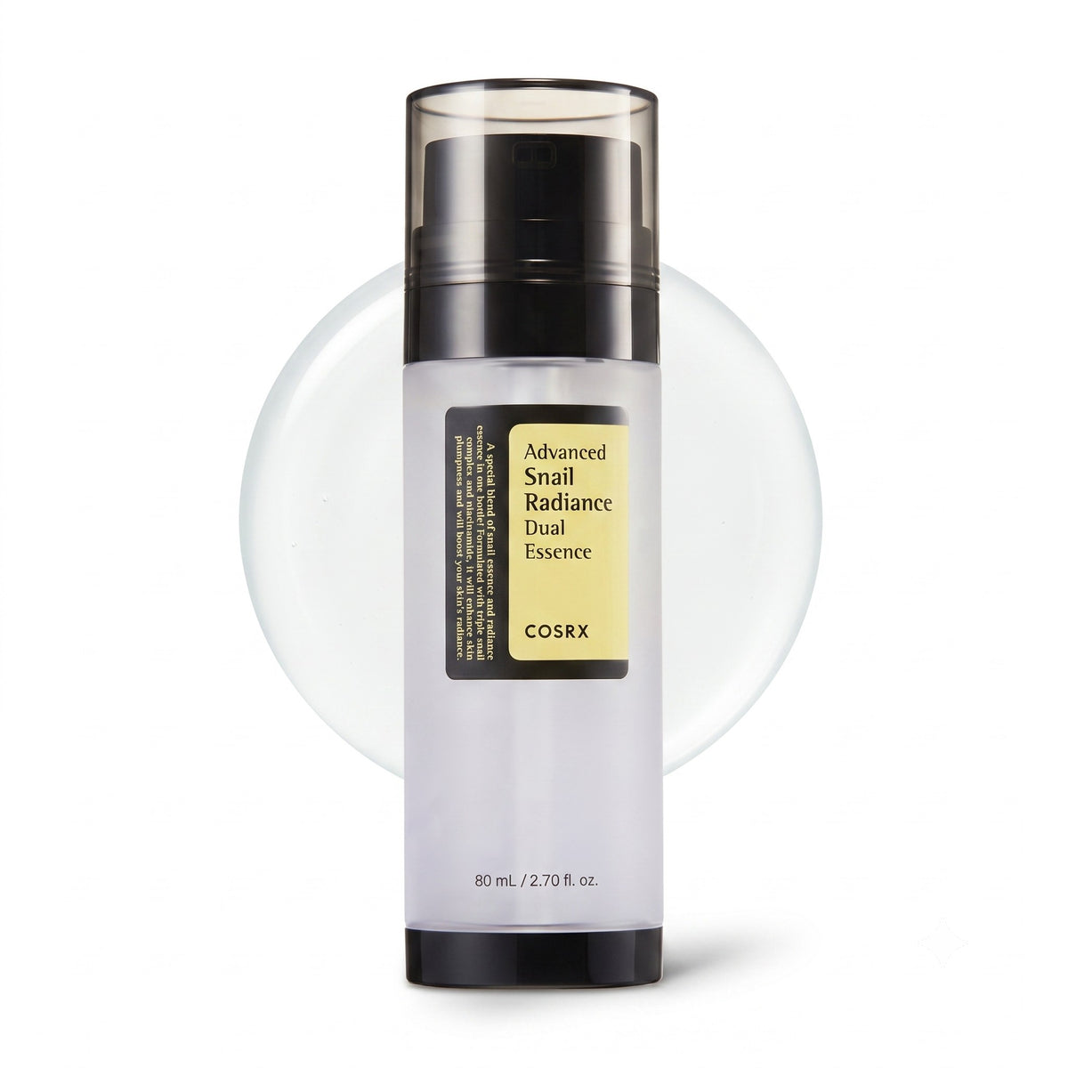 Advanced Snail Radiance Dual Essence — Essence duo éclat · 80 ml