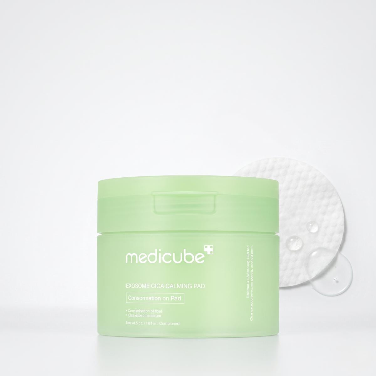 Exosome Cica Pads — Pads apaisants à la centella · 100 pads