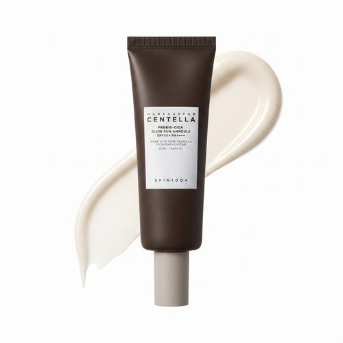 Madagascar Centella Probio-Cica Glow Sun Ampoule — Ampoule solaire éclat SPF50+ · 50 ml