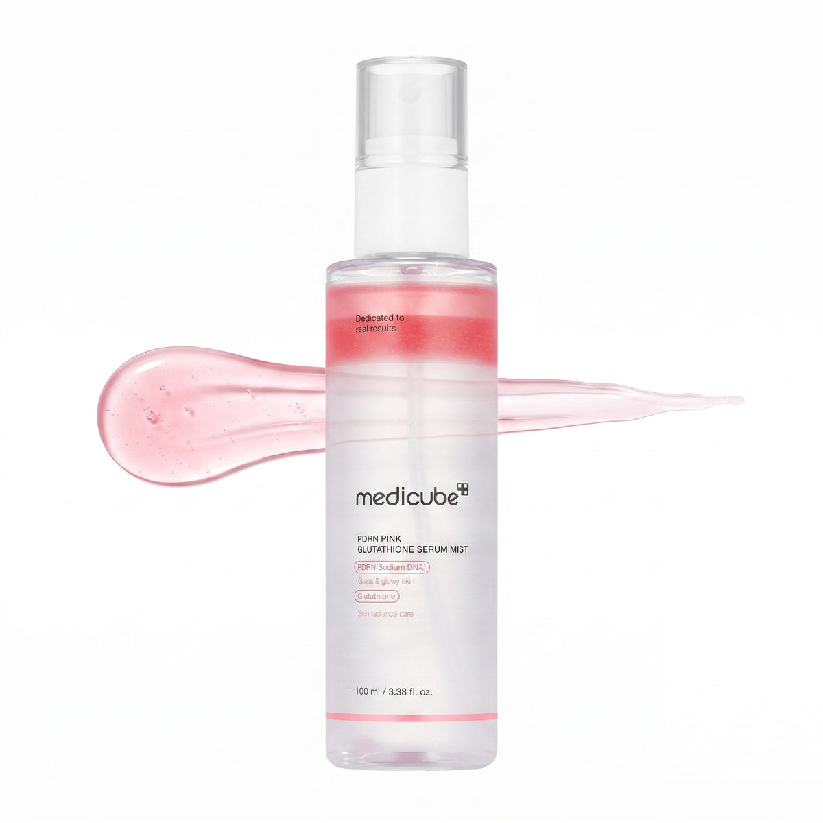 PDRN Pink Glutathione Serum Mist — Brume sérum éclat · 100 ml