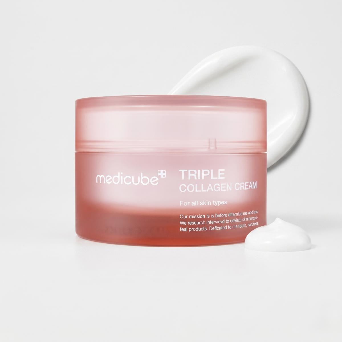 Triple Collagen Cream — Crème hydratante au collagène · 50 ml