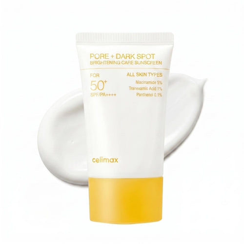 Celimax Pore Blemish Brightening Sunscreen SPF 50+ PA++++ — Protection solaire visage · 50 ml