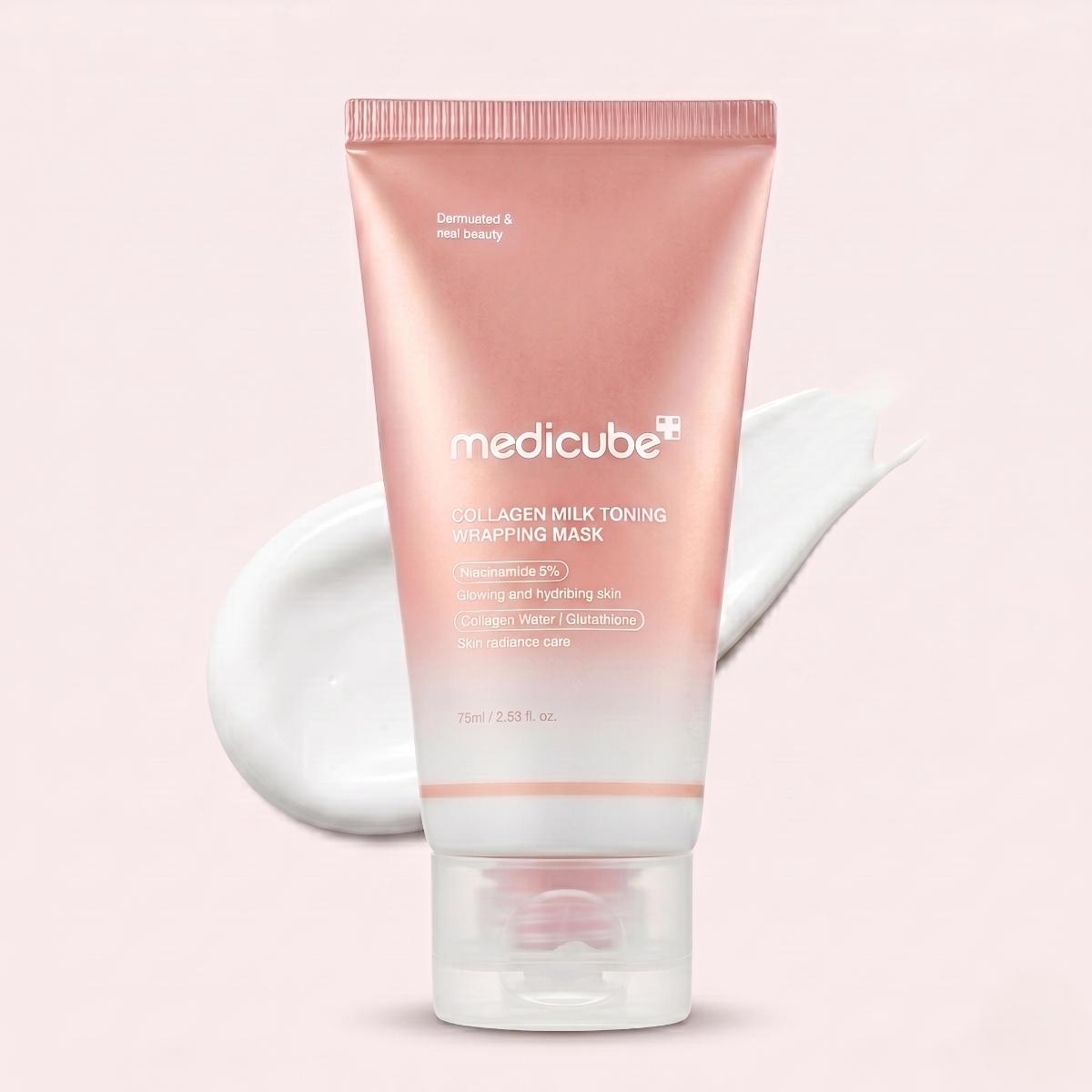 Collagen Milky Toning Wrapping Mask — Masque de nuit pelable au collagène · 75 ml