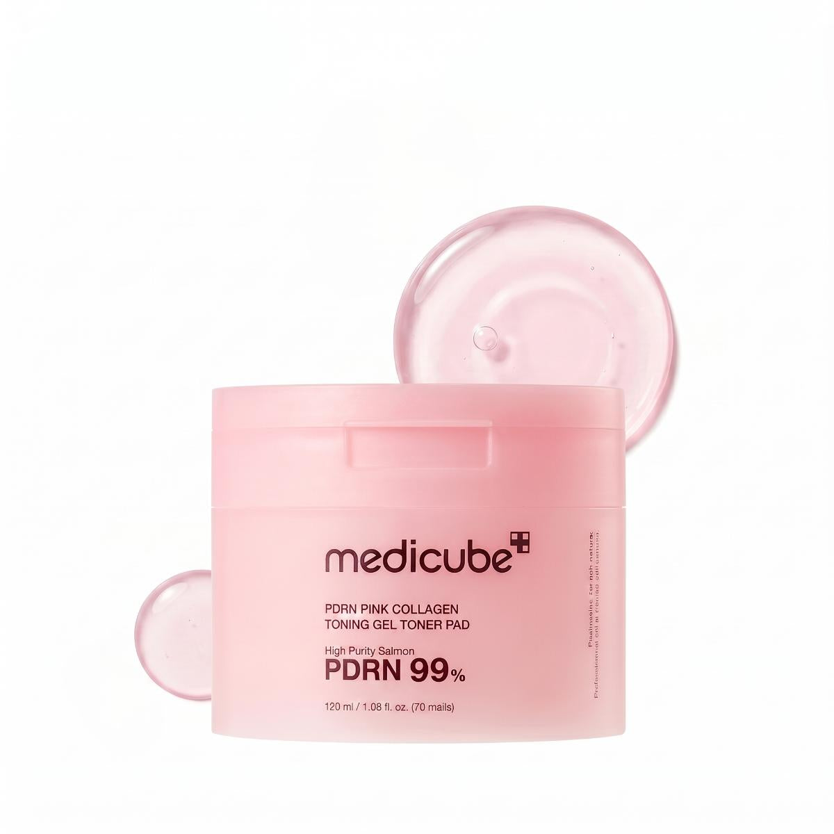 PDRN Jelly Gel Pads — Pads gel hydratants au PDRN · 70 pads