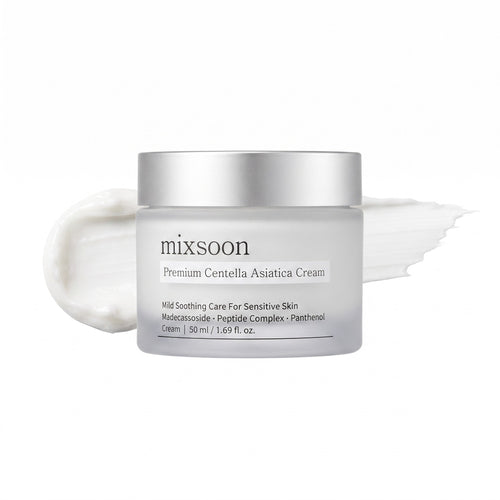 Mixsoon Premium Centella Asiatica Cream — Crème apaisante nourrissante · 50 ml
