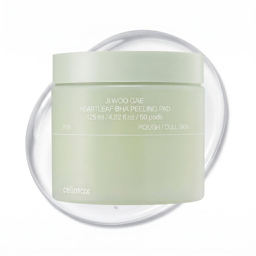 Celimax Heartleaf BHA Peeling Pad — Pads exfoliants au BHA · 60 pads