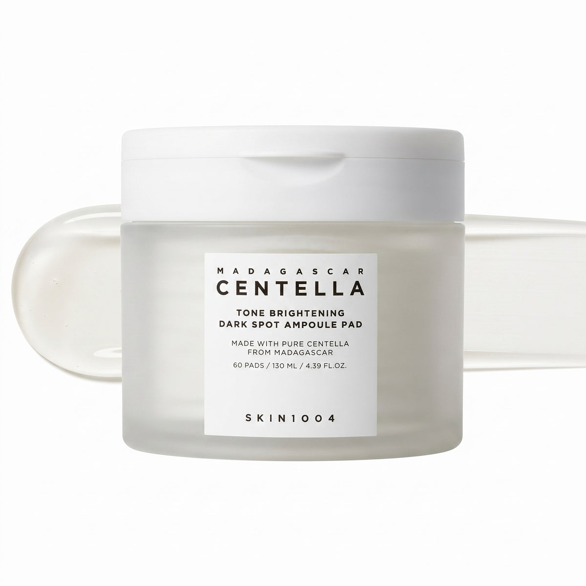 Madagascar Centella Tone Brightening Dark Spot Ampoule Pad — Pads éclat teint uniforme · 60 pads