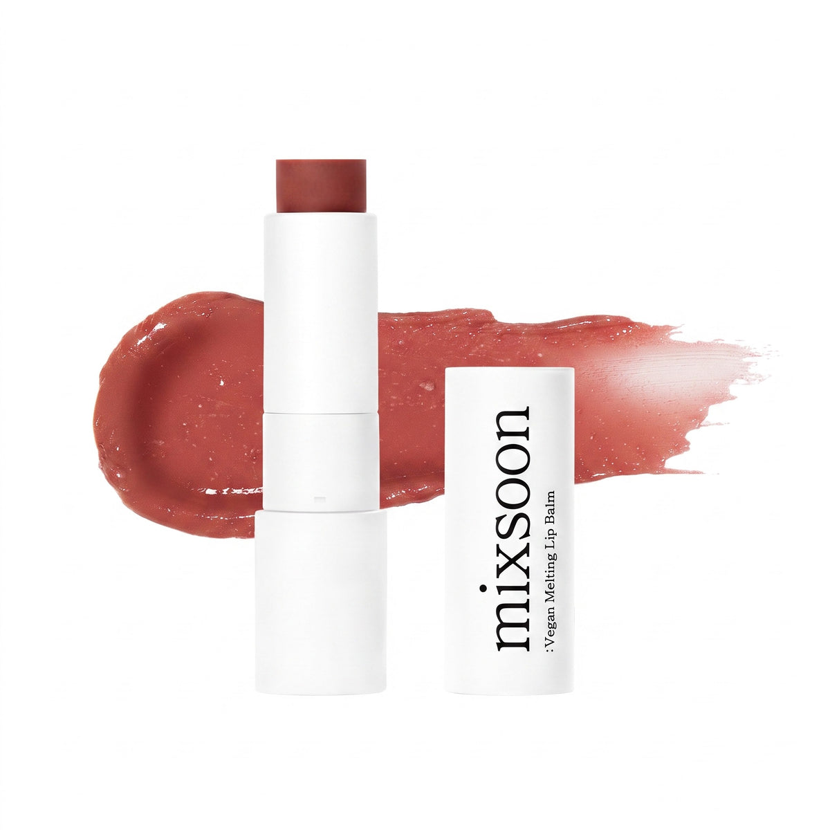 Mixsoon Vegan Melting Lip Balm Dry Rose — Baume lèvres teinté · 4,1 g