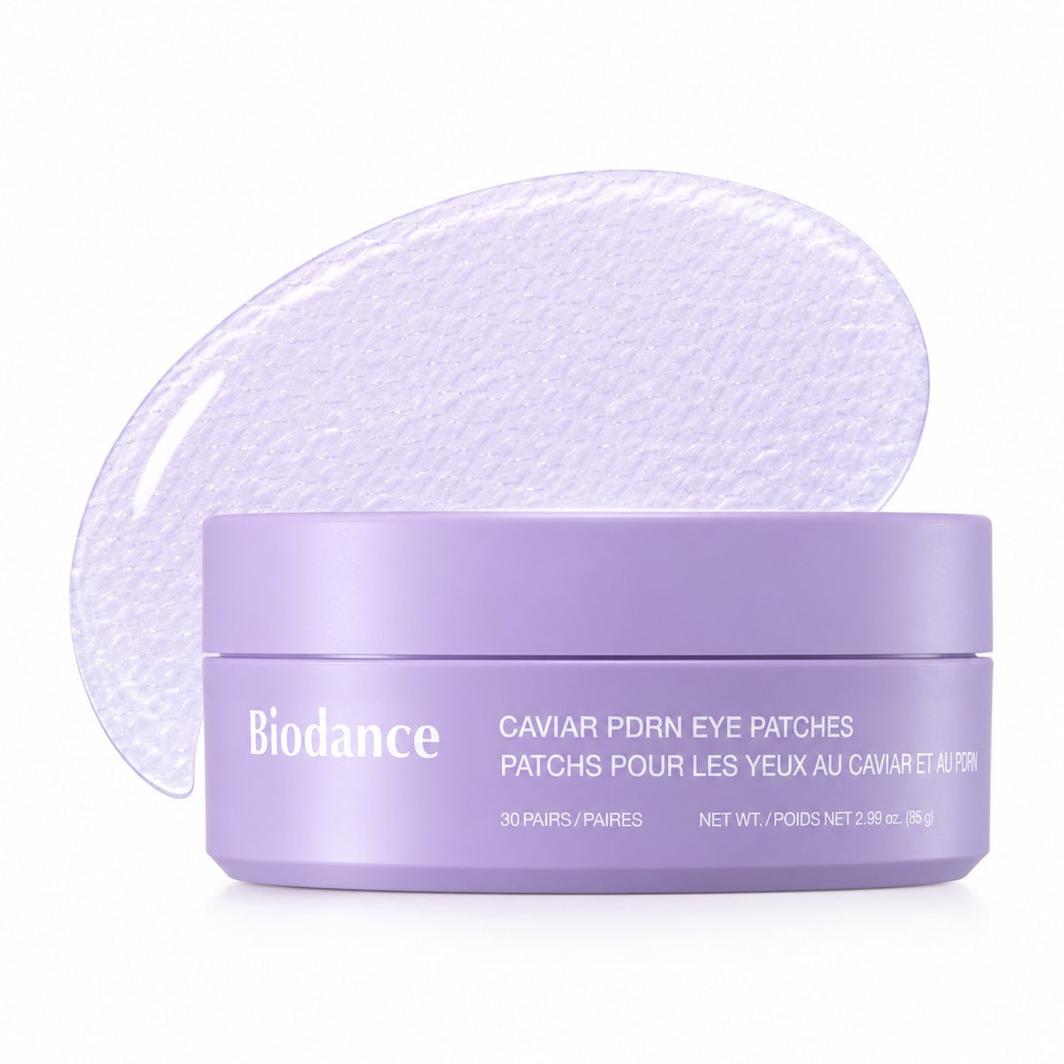 Biodance Caviar PDRN Eye Patch — Patchs hydrogel contour des yeux · 60 patchs