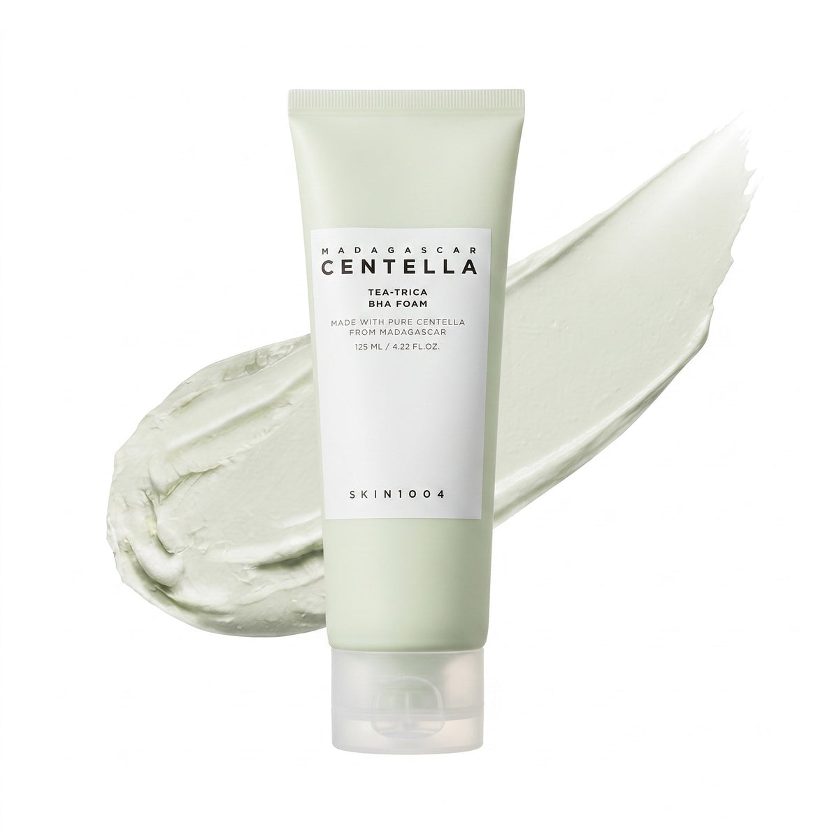 Madagascar Centella Tea-Trica BHA Foam — Mousse nettoyante purifiante au BHA · 125 ml
