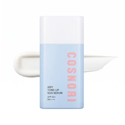 Cosnori Airy Tone-Up Sun Serum SPF50+ PA++++ — Sérum solaire tone-up · 50 ml