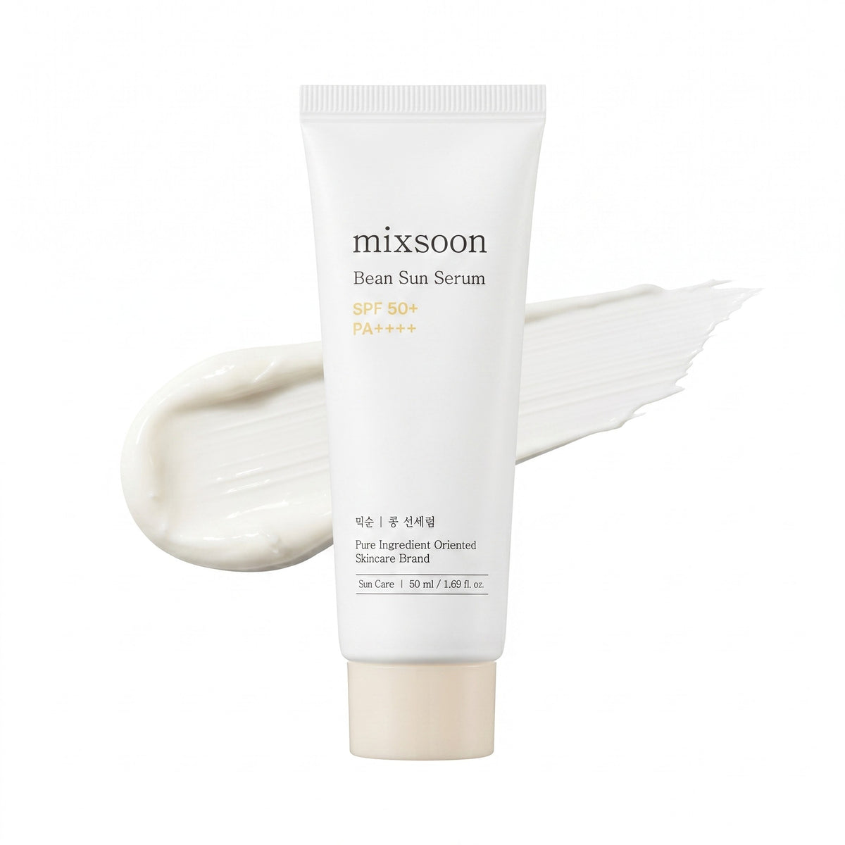 Mixsoon Bean Sun Serum — Sérum solaire au soja fermenté · 50 ml