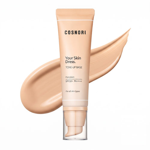 Cosnori Your Skin Dress Tone-Up Base SPF 50+ PA++++ — Base solaire tone-up · 50 ml