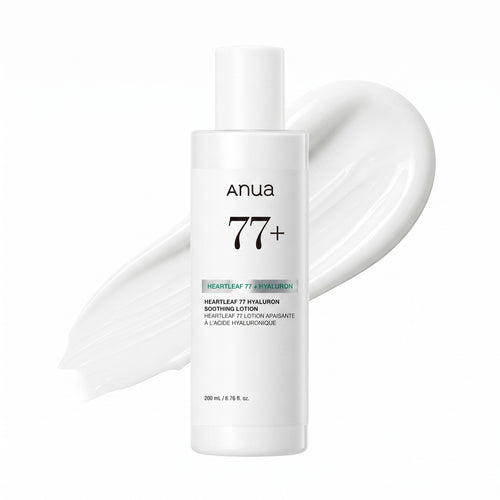 Heartleaf 77 Hyaluron Soothing Lotion — Émulsion hydratante apaisante · 200 ml