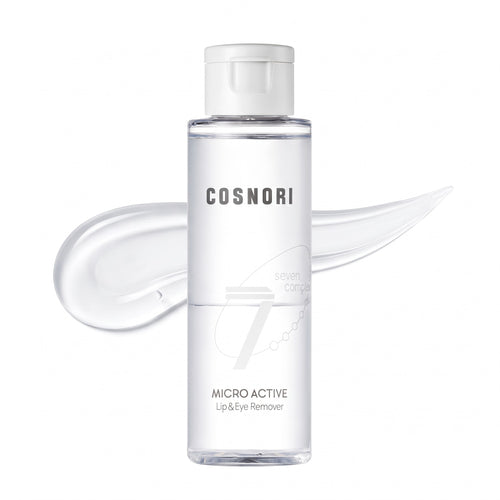 Cosnori Micro Active Lip & Eye Remover — Démaquillant biphasé yeux et lèvres · 150 ml