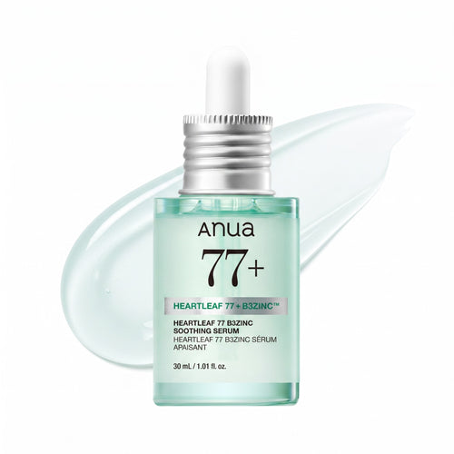 Heartleaf 77 B3Zinc Soothing Serum — Sérum apaisant niacinamide et zinc · 30 ml