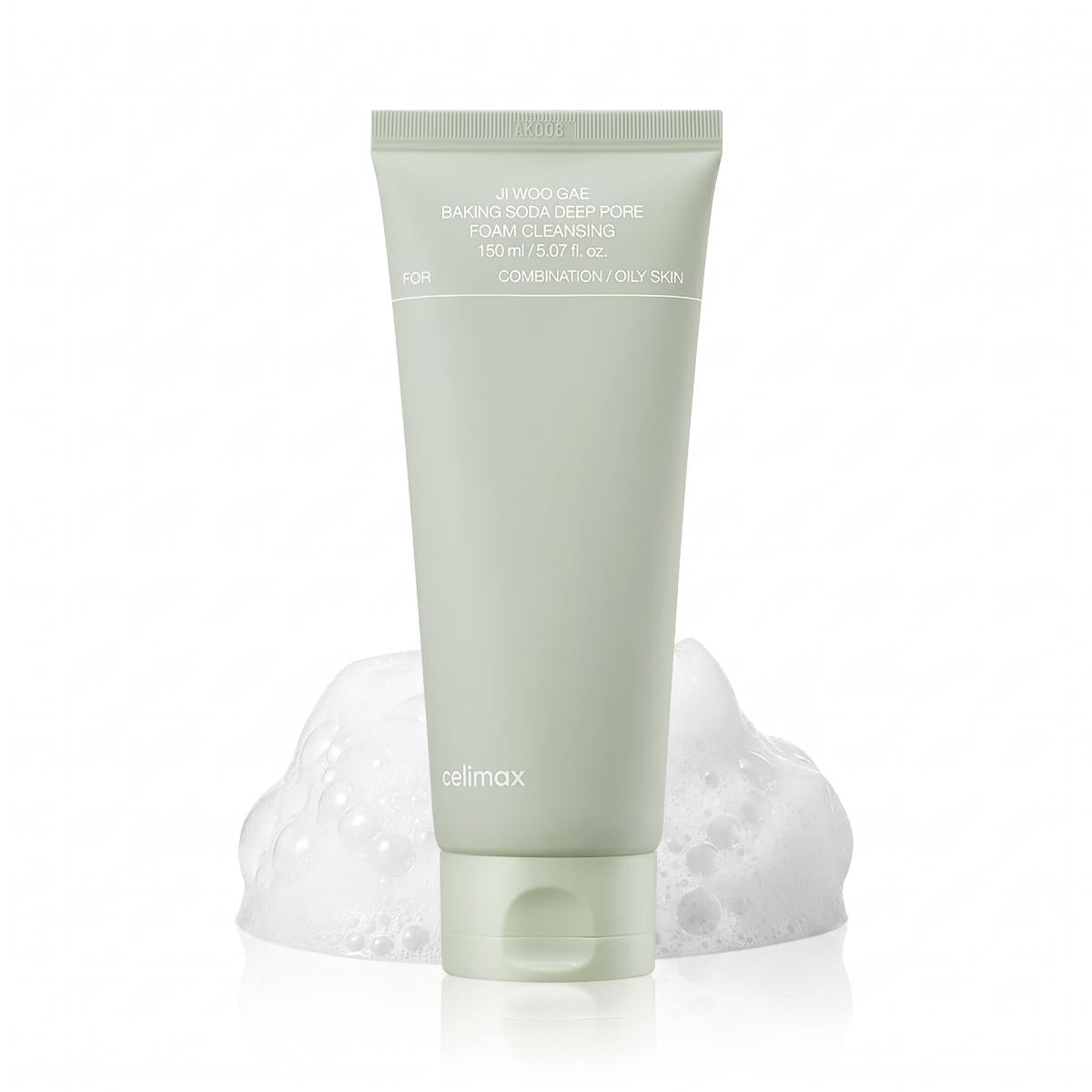Celimax Baking Soda Deep Pore Cleansing Foam — Mousse nettoyante pores · 150 ml