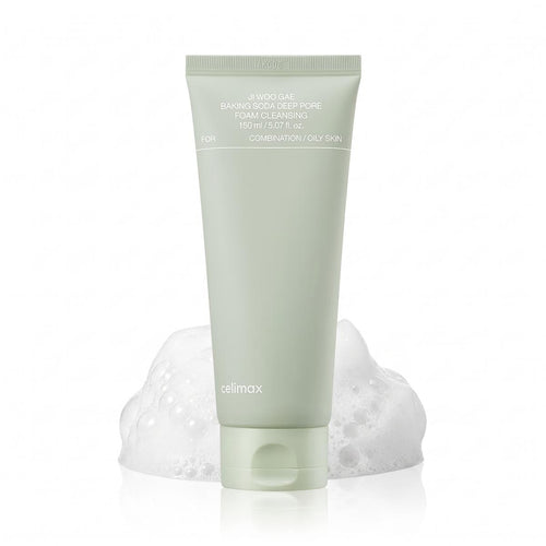 Celimax Baking Soda Deep Pore Cleansing Foam — Mousse nettoyante pores · 150 ml