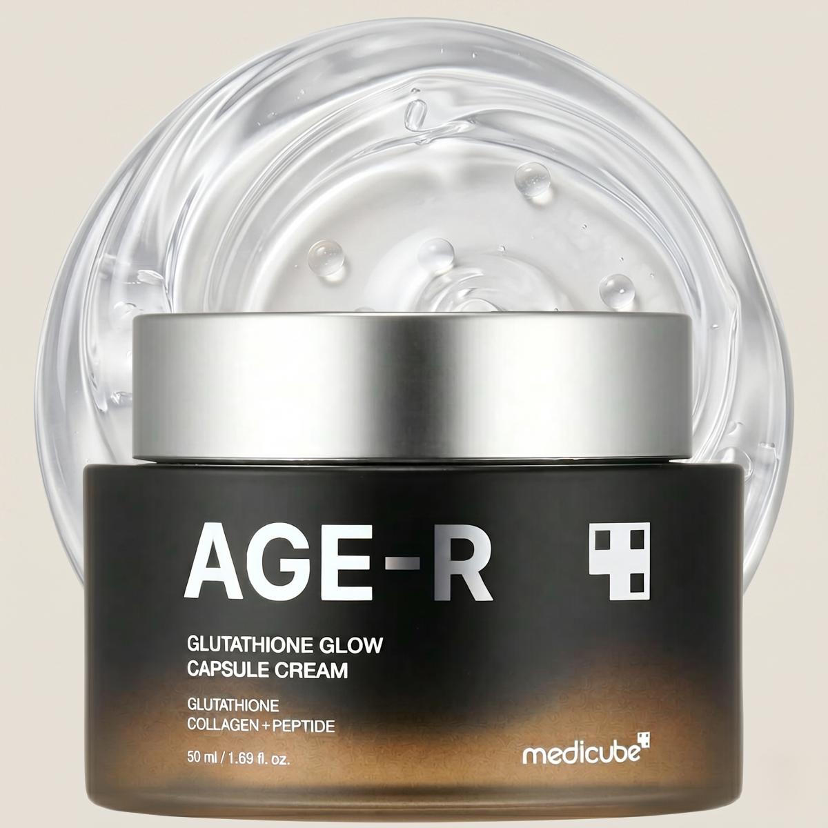 AGE-R Glutathione Glow Cream — Crème hydratante éclat · 50 ml