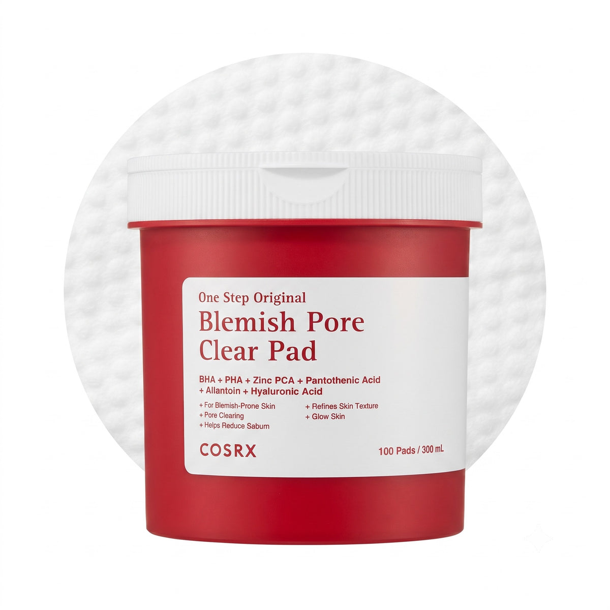 One Step Original Blemish Pore Clear Pad — Pads exfoliants purifiants · 100 pads