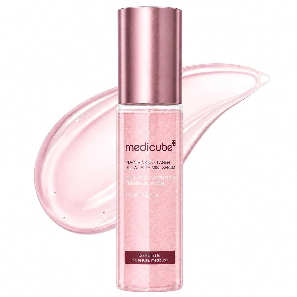 Pink Collagen Glow Jelly Mist Serum — Brume sérum éclat · 100 ml