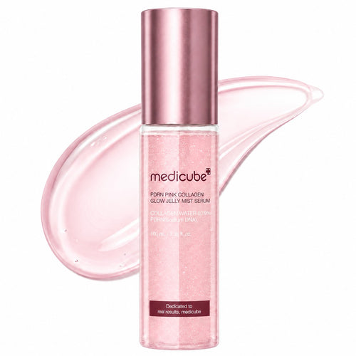 Pink Collagen Glow Jelly Mist Serum — Brume sérum éclat · 100 ml